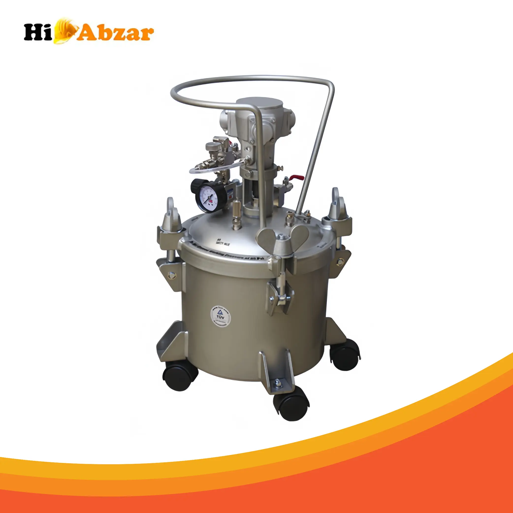 مخزن رنگ تحت فشار 20 لیتری میکسر بادی روکسژن Roxgen تایوان