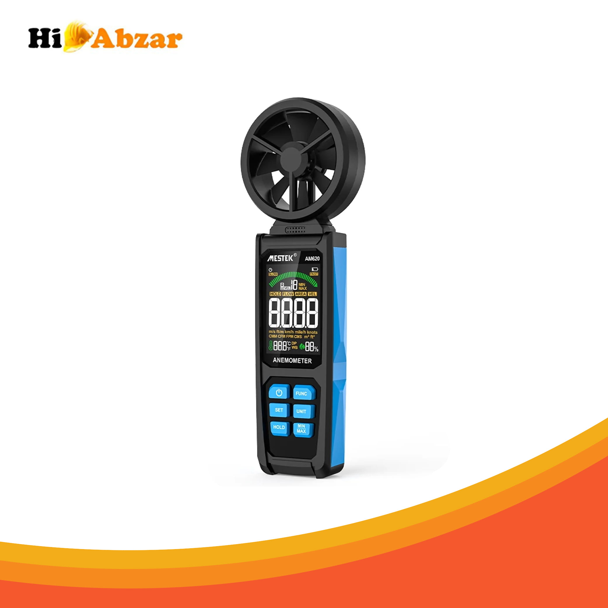 سرعت سنج باد مستک مدل AM620