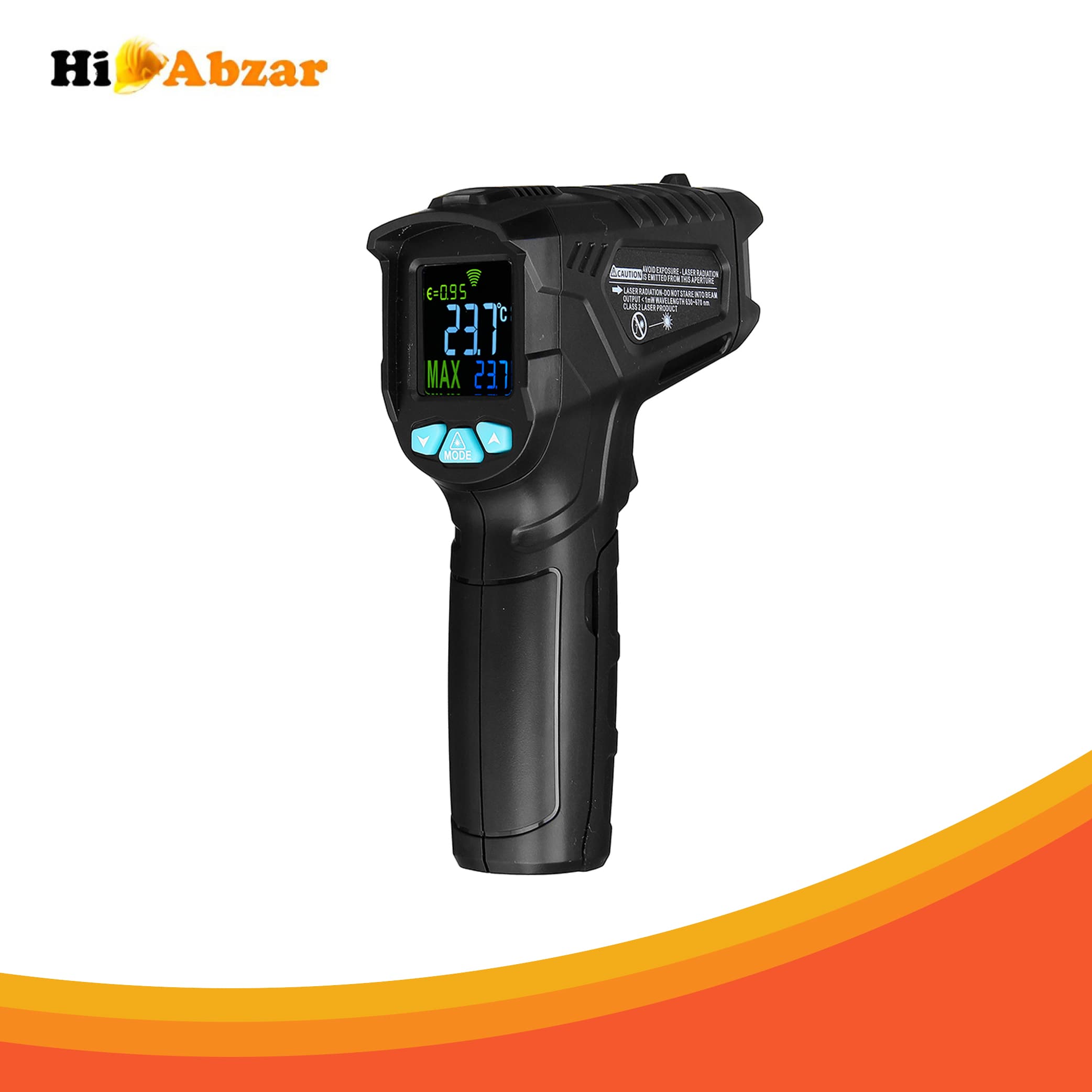 ترمومتر لیزری دیجیتال مستک مدل IR01B