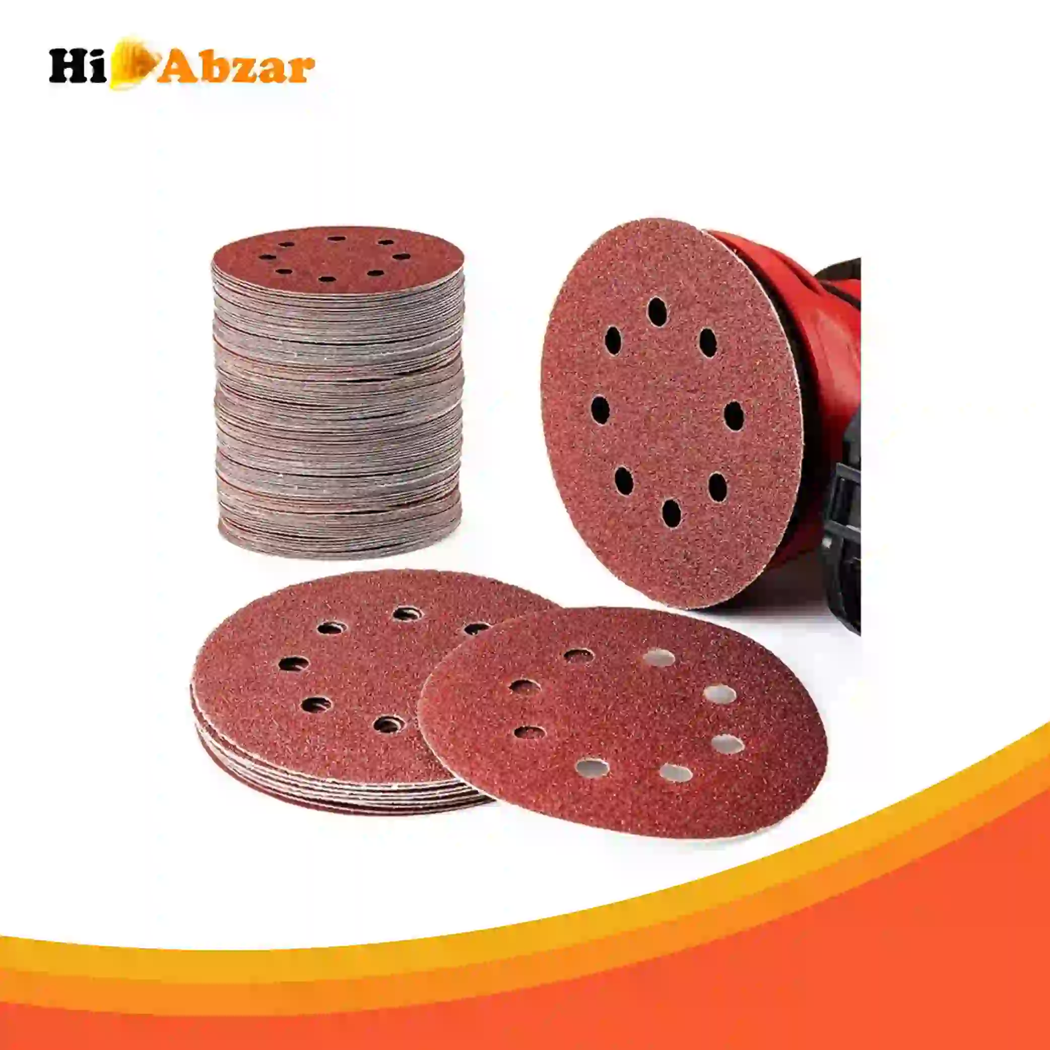 صفحه سنباده پشت کرکی 225