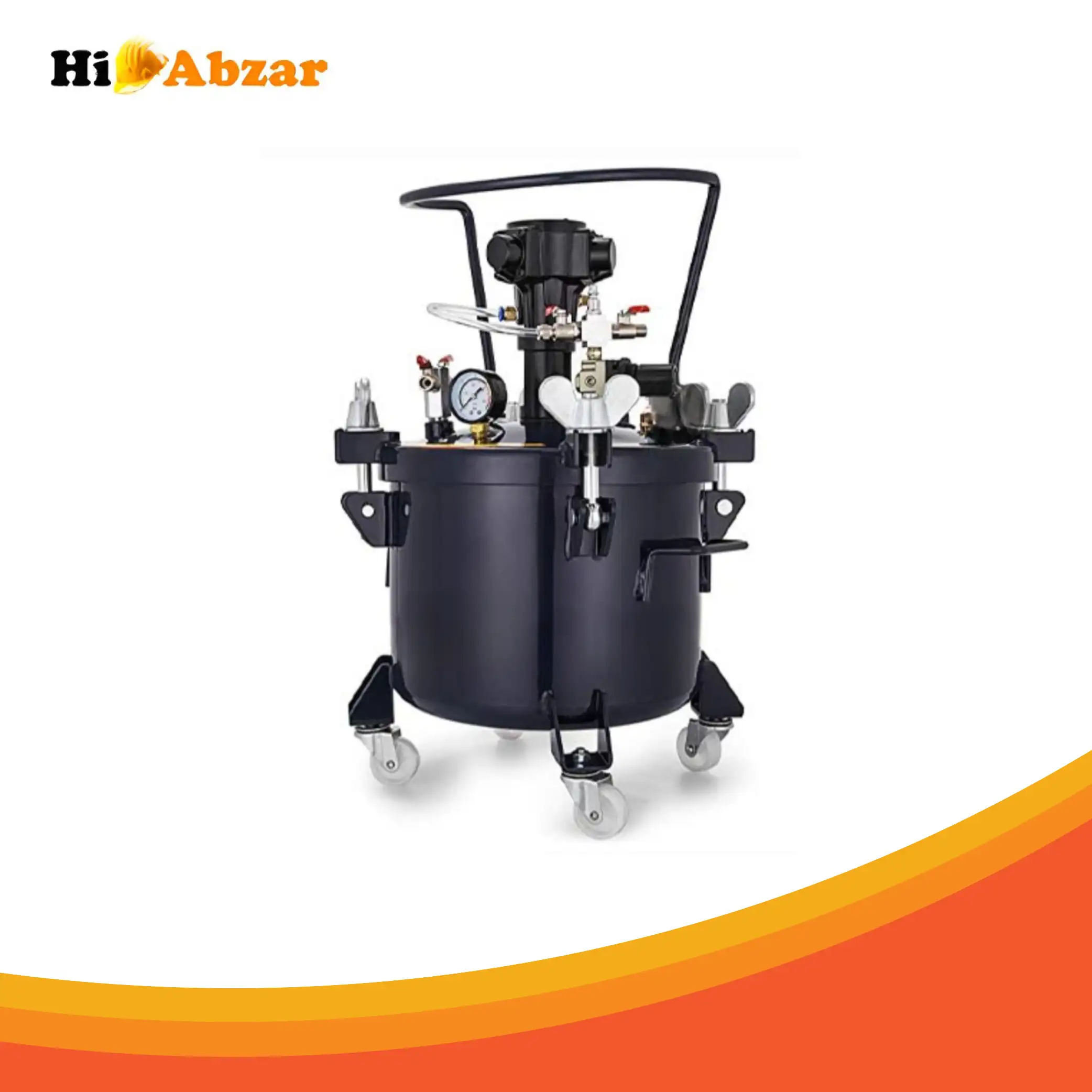 مخزن رنگ تحت فشار 10 لیتری وینر AT