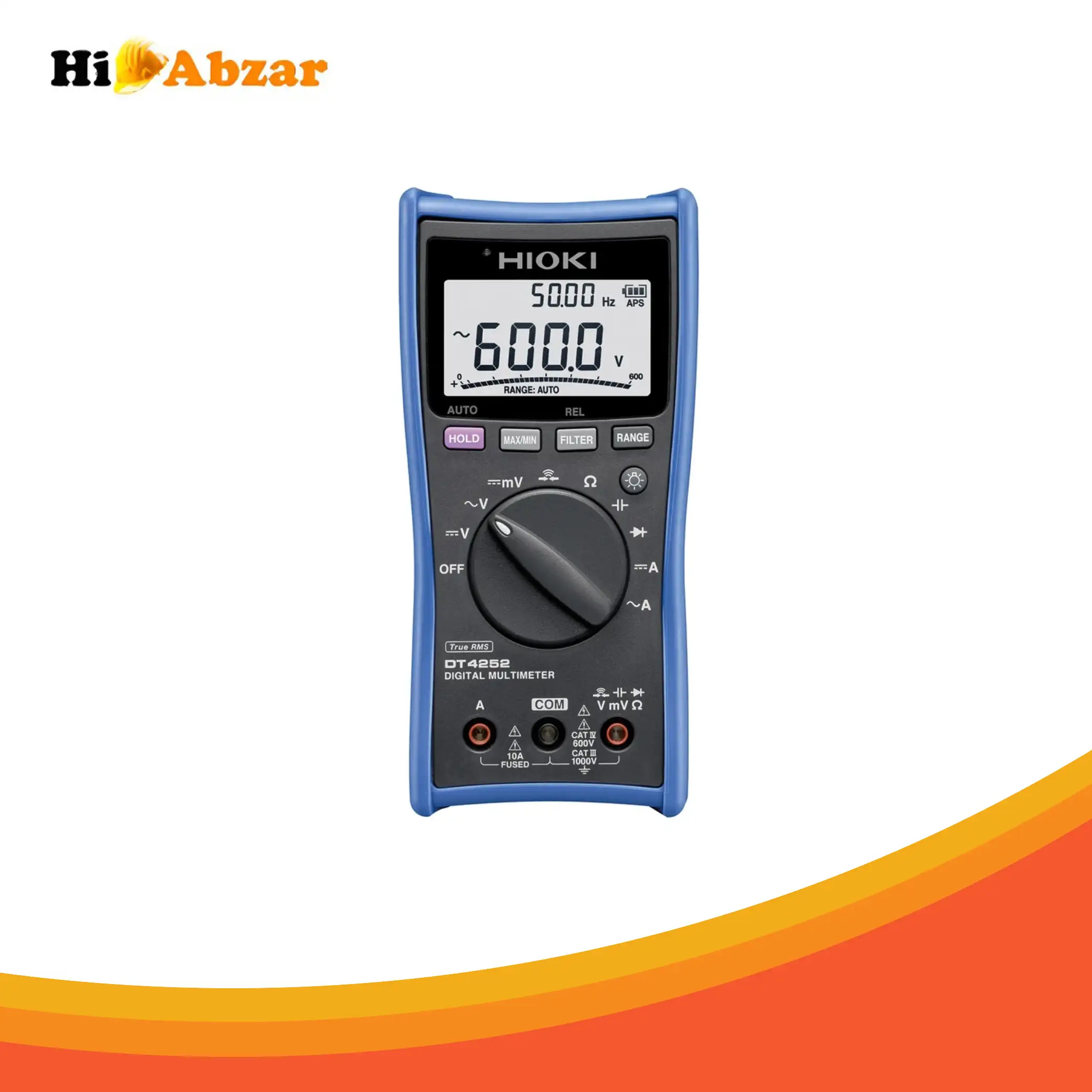 مولتی متر دیجیتال هیوکی مدل DT4252