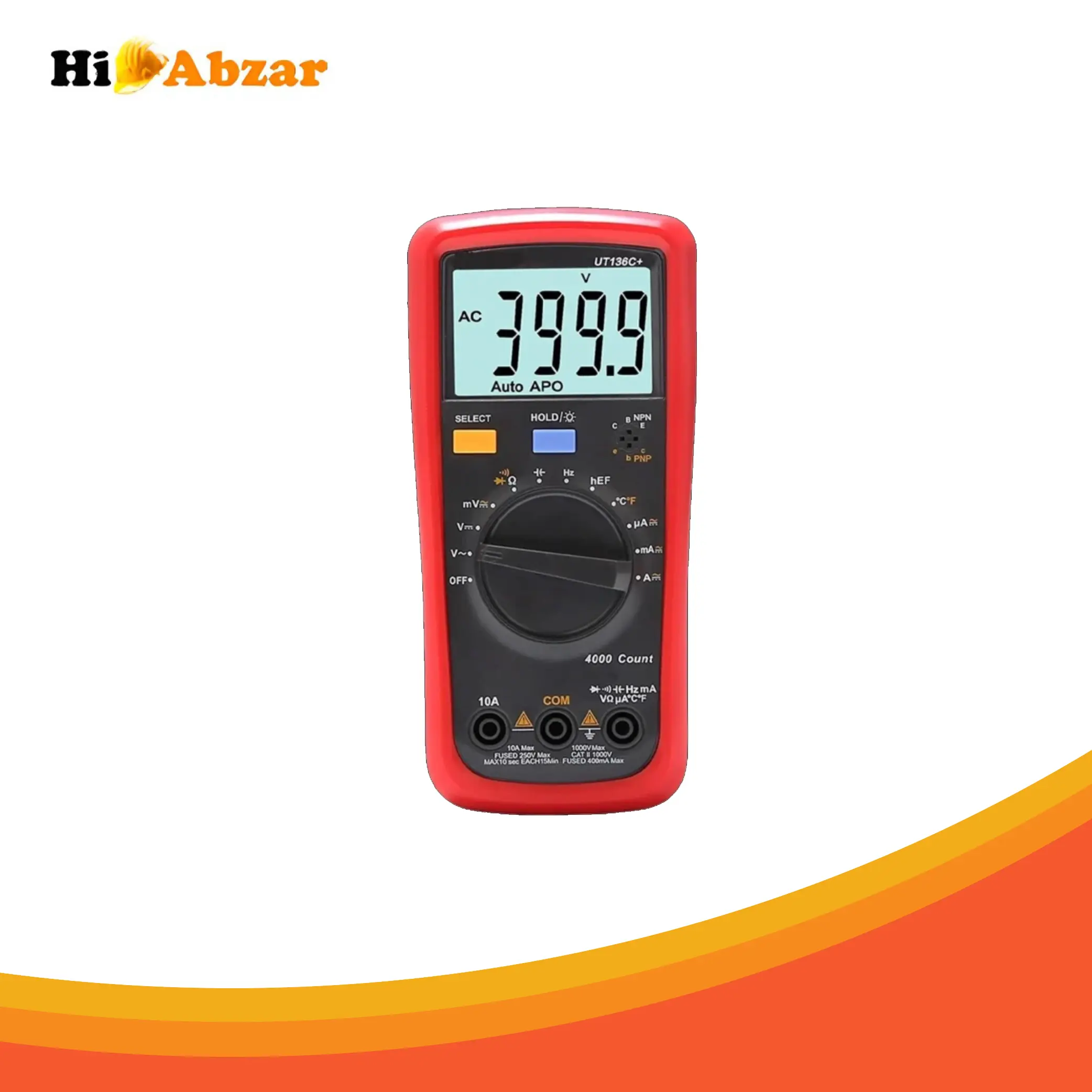 مولتی متر دیجیتال یونی تی مدل UT136C PLUS
