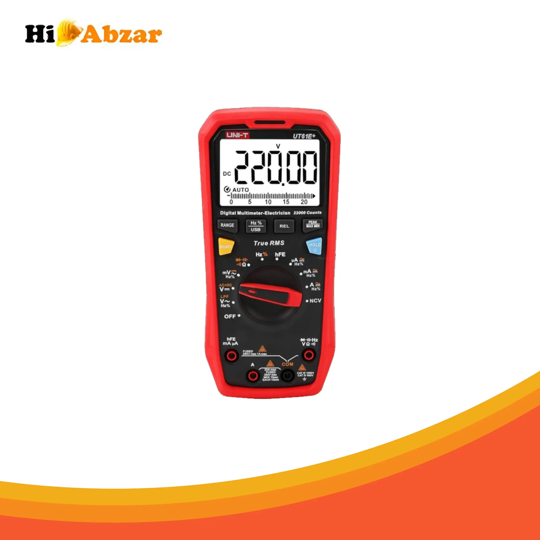 مولتی متر دیجیتال یونی تی مدل +UT61E