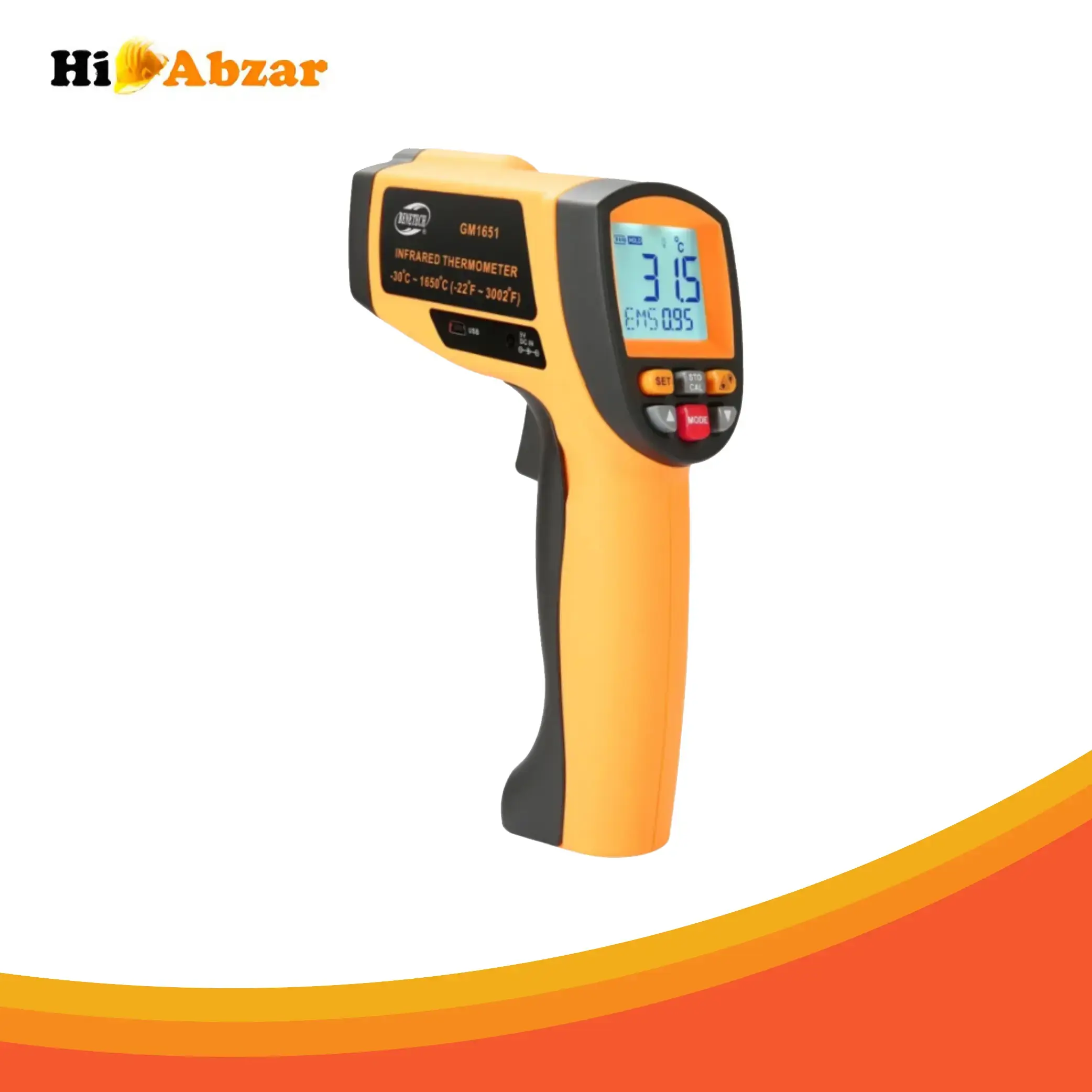 ترمومتر لیزری BENETECH مدل GM1651