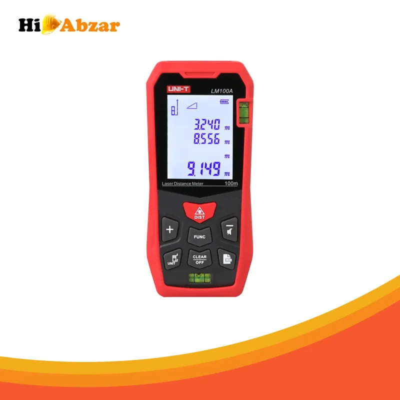 متر لیزری یونی تی مدل LM100A