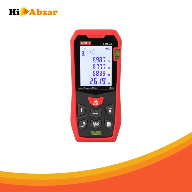 متر لیزری یونی تی مدل LM50A
